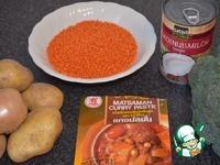 Картошка-карри с брокколи ингредиенты