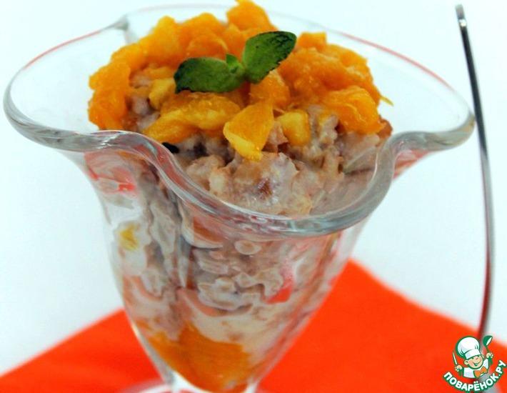 Рецепт: Жемчужный десерт и перловые рафаэлки