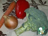 Овощное рагу с курицей и брокколи ингредиенты