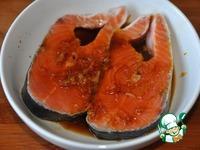 Тёплый салат из лосося с апельсиновым соусом ингредиенты