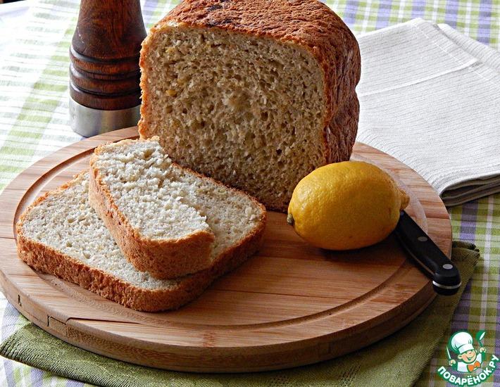 Рецепт: Хлеб с лимоном и перцем
