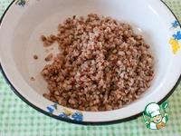 Гречневые толстые оладьи-панкейки приготовленные в мультиварке ингредиенты