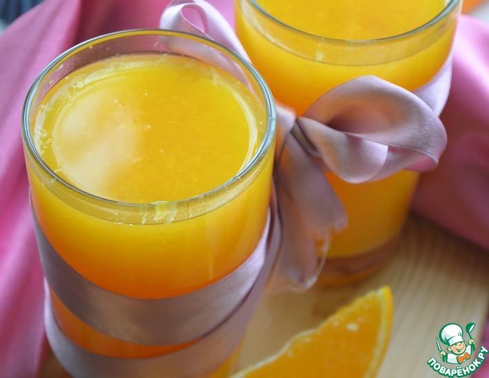 Рецепт: Тыквенно-апельсиновый сок