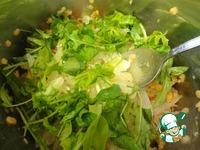 Постный салат с семгой и чечевицей ингредиенты
