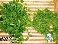 Зеленый салат с гренками ингредиенты