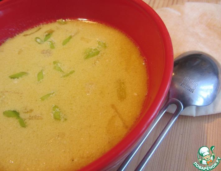 Рецепт: Пряный бархатный куриный суп