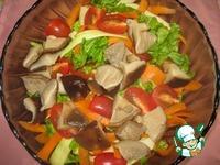 Овощной салат с маринованными грибами ингредиенты