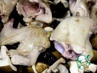 Кролик в сметанном соусе с грибами ингредиенты