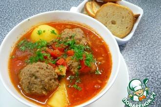 Рецепт: Турецкий суп Измир Кефте