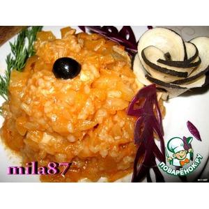 Болгарское блюдо Зеле с ориз