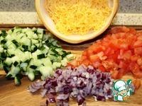 Салат рыбный с сырным соусом ингредиенты