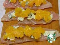Куриные рулеты с мандаринами и сыром ингредиенты