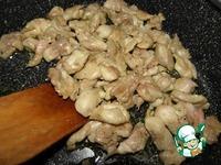 Курица с копчеными колбасками в подливке ингредиенты