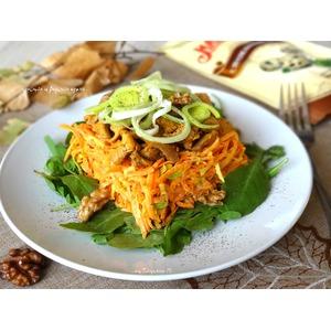 Витаминный салат Дары Осени с майонезом