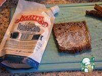 Хлебные бутерброды-трубочки ингредиенты