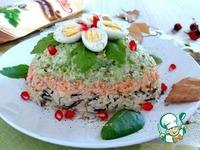 Рыбный салат с рисом и сельдереем ингредиенты