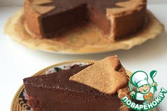 Рецепт: Шоколадный пирог с шоколадным крем-муссом