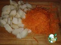 Яблочно-морковный лже-штрудель в лаваше ингредиенты