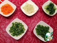Корейский мисо-суп с рисовыми шариками ингредиенты