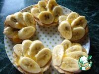Тарталетки с бананами на креме ингредиенты
