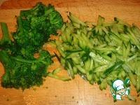 Зеленый салат с мидиями ингредиенты