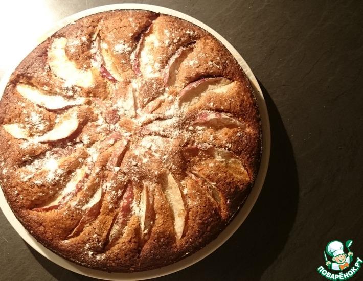 Рецепт: Пирог яблочный Осенняя тоскана