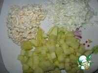 Салат с плавленым сыром и яблоком ингредиенты