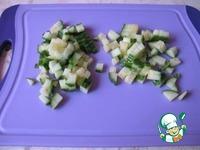 Салат с горбушей и овощами ингредиенты