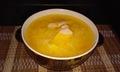 Куриный суп Рыжик с жареной вермишелью