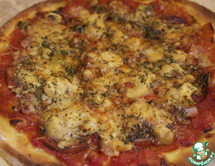 Рецепт: Настоящая итальянская пицца