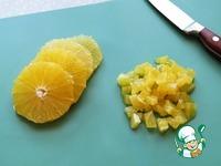 Тёплый салат из мангольда с апельсином ингредиенты