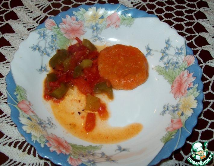 Рецепт: Морковные ньюкки с томатным соусом