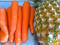 Морковный рулет с ананасовым кремом ингредиенты