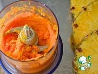 Морковный рулет с ананасовым кремом ингредиенты