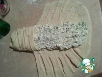 Плетённая косичка с творожной начинкой ингредиенты