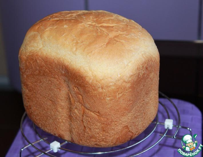 Рецепт: Хлеб молочный для хлебопечки