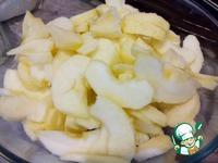 Пирог с яблоками и сметанным соусом ингредиенты