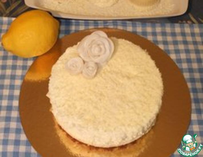Рецепт: Торт-суфле Лимонное облако
