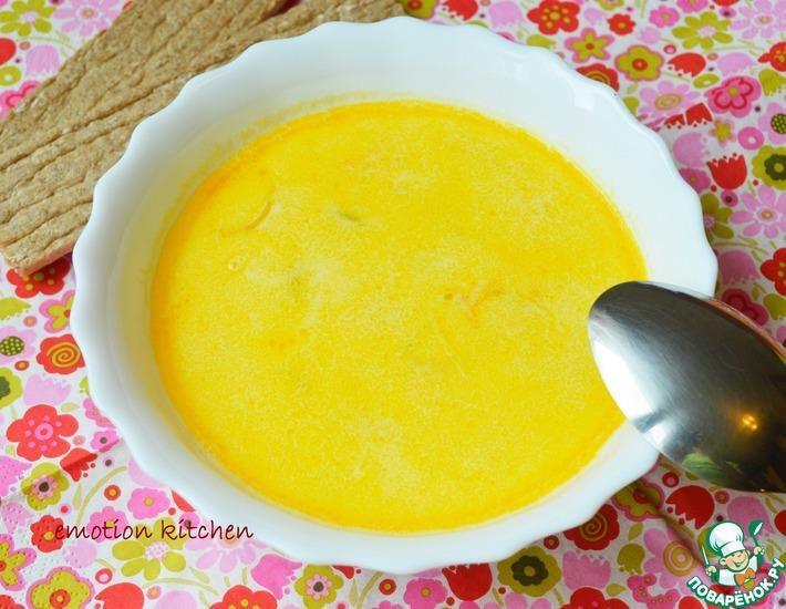 Рецепт: Сливочный суп с речной форелью