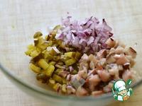 Салат из свеклы с сельдью и брусничной заправкой ингредиенты