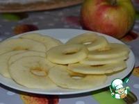 Печенье яблочное с клюквенным соусом ингредиенты