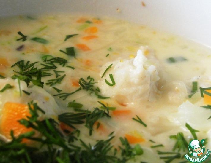 Рецепт: Сырный суп День св. Патрика