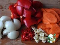 Кальмар с овощами по-китайски ингредиенты
