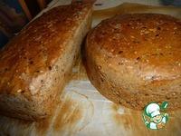Ароматный ржаной хлеб на закваске ингредиенты