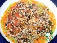 Жареные караси с овощами и рисом ингредиенты
