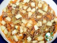 Жареные караси с овощами и рисом ингредиенты