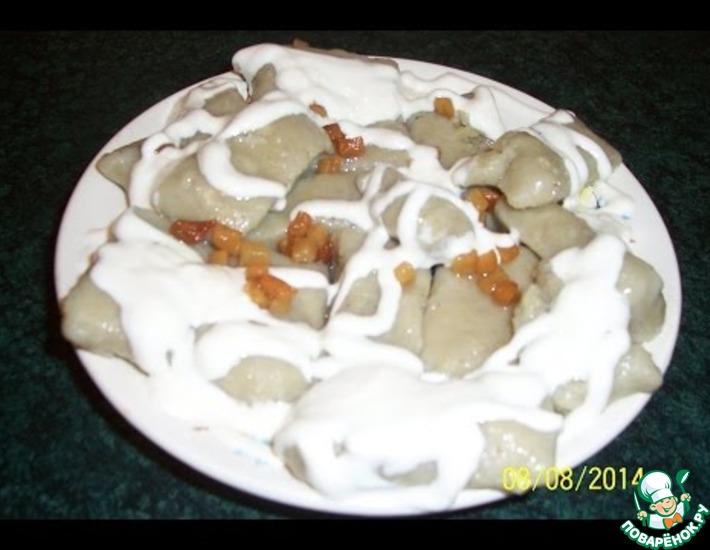 Рецепт: Ленивые вареники с картофелем