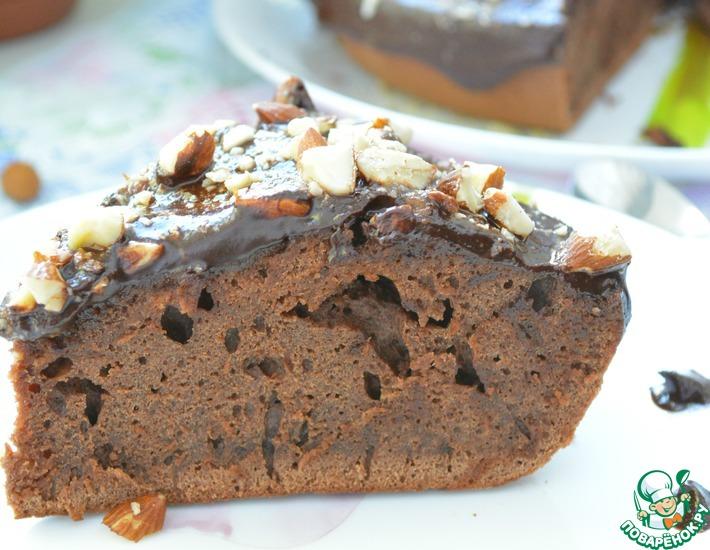 Рецепт: Шоколадный пирог на кефире в мультиварке