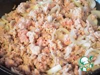 Булочки к завтраку с мясом и овощами ингредиенты