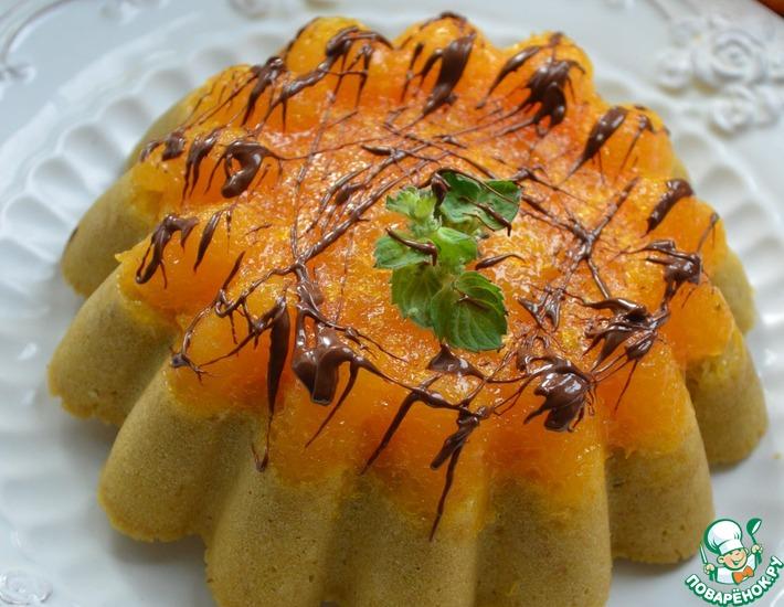 Рецепт: Кофейный пирог с мандаринами